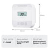 Portable CO Detector Alarm Digital Display Car Home