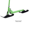 Children Skating Scooter Sled Ski Vehicle Accessories Dual-Purpose Ski Vehicle Two-Wheeled Outdoor Equipment