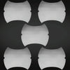 2sets Car Transparent Handle Protection Film(5pcs /sets)