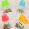 Children Soft Beach Toys Set Playing with Water Toys, Style:17 PCS(Color Random Delivery)