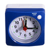 Bedside Mute Alarm Clock With Light & Snooze Function(Blue)
