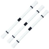 3 PCS Beginners Non-slip Wear-resistant Portable Rotating Pen(White + Black)