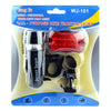 5 LED Water Resistant Bike Bicycle Head Light+ Rear Safety Flashlight