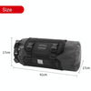 SAHOO 11L Enlarged Bicycle Front Bag Mountain Bike Clip Mesh Waterproof And Wear-Resistant Handlebar Bag(Black)