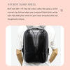 Hard Shell PC Carbon Fiber Backpack for DJI Mini 3 Pro Drone(Dark Grey)