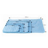 Cooling Mat for Dogs & Cats, Ice Silk, 70x56cm, Blue