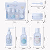 SY1039 Cartoon Travel Bottles Set Cosmetic Dispensing Bottles / Set