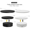 3 in 1 Electric Rotating Display Stand Turntable(Black)