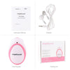 JPD-100S Mini Household Fetal Doppler Prenatal Pocket Baby Ultrasound Detector Angel Sound Heartbeat Pregnant Doppler Monitor(Pink)