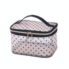 Flocking Love Mesh Portable Cosmetic Bag, Style: Small Square
