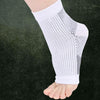 Foot Anti Fatigue Compression Foot Sleeve for Man and Women, Size:L/XL(Pure Black)