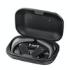 With Charging Warehouse Bone Conduction Business Stereo Bluetooth Headset, Style: X6Pro Digital Display Black