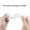 1 Pair  Controller Grip Anti-collision Silicone Ring for Meta Quest 2(Transparent)