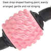 Foam Shaft Muscle Massage Roller Yoga Roller Fitness Supplies(Water-drop Type Classic Black)