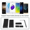 360 Degree Rotatable Aluminum Alloy Phone Bracket for Bicycle, Suitable for 50-100mm Device(Red)