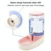 3.8L Automatic Cat Feeder & Waterer - Pink
