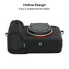 For Sony A7 III / ILCE-7M3 / A7R III Soft Silicone Protective Case(Black)