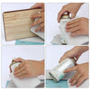 10pcs Grit 3000 Wet And Dry Polishing Grinding SandpaperSize: 23 x 9cm (Blue)