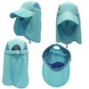 outfly 360 Degree Anti-Ultraviolet Hat Quick Drying Sun Cap, Size: Adjustable(Child Sky Blue)