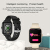 GT30 1.69 inch TFT Screen Smart Watch, TPU Bnad IP67 Waterproof Support Bluetooth Call / Multiple Sports Modes(Black)