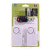 Wireless Door/Window Alarm with Remote, 2 Sensors, 105dB Siren