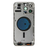 iPhone 14 Pro Max Silver Back Cover with Keys & Card Tray (CE)