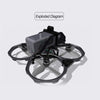 Suitable for DJI Avata 3.5-inch Upgrade Frame Kit, Style: Rack+4 Motors