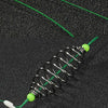 5 in 1 Stranded Double Hook Anti-winding Silver Carp Fishing Group Spring Fishing Hook, Specification:9(Fluorescent Hook)
