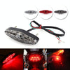 2 PCS KC-WD-NEW-3X Motorcycle LED Brake Light Running Lamp (Transparent)