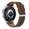 HDT 3 Max 1.6 inch Leather Band IP67 Waterproof Smart Watch Support Bluetooth Call / NFC(Silver)