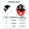 Sparring Boxing Helmet Thai Combat Competition Heads Protection Cover, Size: L(Black With Mask)