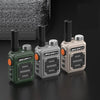 JINLIDE 3-5km 8W 6000mAh Hand-held Walkie Talkie Wireless Copy Frequency Ham Radio(Gray)