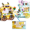 LELE BROTHER Children Assembling Mini City Street Scene Building Blocks, Style: 8613-2 Octopus Dumpling Car