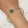 SCC2558 Sterling Silver S925 Temperature Sensitive Discoloration Blue Moon Bead Bracelet Accessories