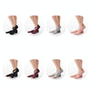 1 Pair Five-Finger Cross-Lace Yoga Cotton Socks Fashion Non-Slip Sports Dance Socks, Size: One Size(Full Toe (Black))