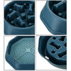 Slow Feeder Dog & Cat Bowl (Blue) - Anti-Gulping Lick Bowl