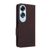 For OPPO A60 Magnetic Clasp Leather Phone Case(Brown)