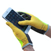 JUNGLE LEOPARD Outdoor Sports Mountaineering Full Finger Gloves Mesh Touch Screen Anti-Skid Gloves, Size: L(Red+Black)
