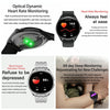MT55 1.43 inch AMOLED HD Screen Ultra-thin Smart Call Health Watch, Leather Strap(Silver Brown)