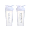 2 PCS YZ025 600ml Multifunctional Transparent Water Cup(White)