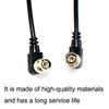 3m BNC Male Right Angle Coaxial Cable - Audio/Video Lead