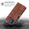 For Samsung Galaxy S25 Ultra 5G Skin Feel Crocodile Magnetic Clasp Leather Phone Case(Brown)