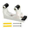 DEEMOUNT RCK-051 Road Bicycle Parking Buckle Wall Hook Mountain Bike Parking Buckle(White Black)
