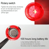 5 PCS Camping Night Running Arm Luminous Hanging Buckle Safety Light(Red)