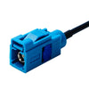 20cm SMA Male Elbow to Fakra Z Female Connector Adapter RG174 Cable