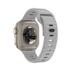 iW9 Ultra 2.04 inch Screen Smart Call Watch, BT Call / Heart Rate / Blood Pressure / Blood Oxygen(Grey Gold)