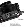 For  Sony A6700 PULUZ Metal Camera Cage Stabilizer Rig (Black)