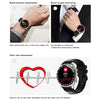 LOANIY E18 Pro Smart Bluetooth Calling Watch with NFC Function, Color: Gold Silicone