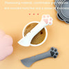 Cat Paw Can Opener & Multi-Function Pet Spoon (White)