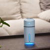 Large Capacity 320ml LED Automatic Humidifier Sprayer, Battery Version(Blue)